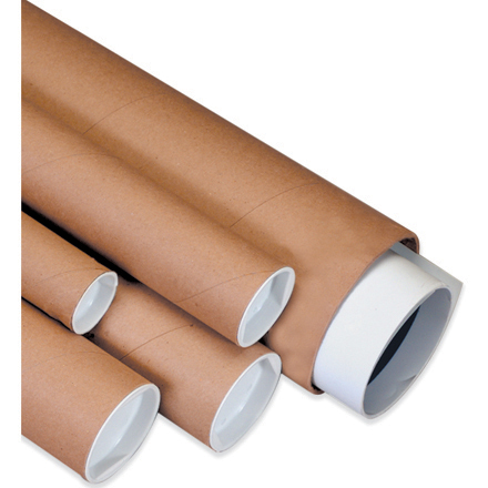 Kraft Mailing Tubes - Retail Packs