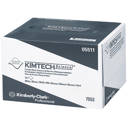Kimtech<span class='rtm'>®</span> 1 Ply 4.4 x 8.4" Precision Low-Lint Wipers