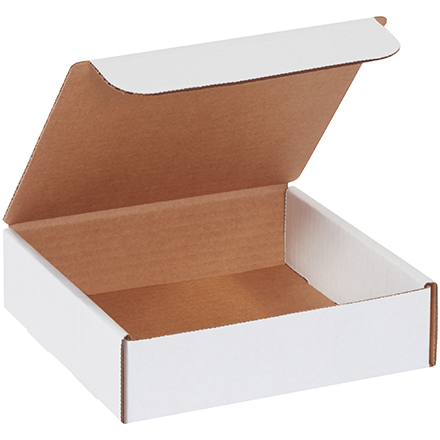 6 x 6 x 2" White Literature Mailer